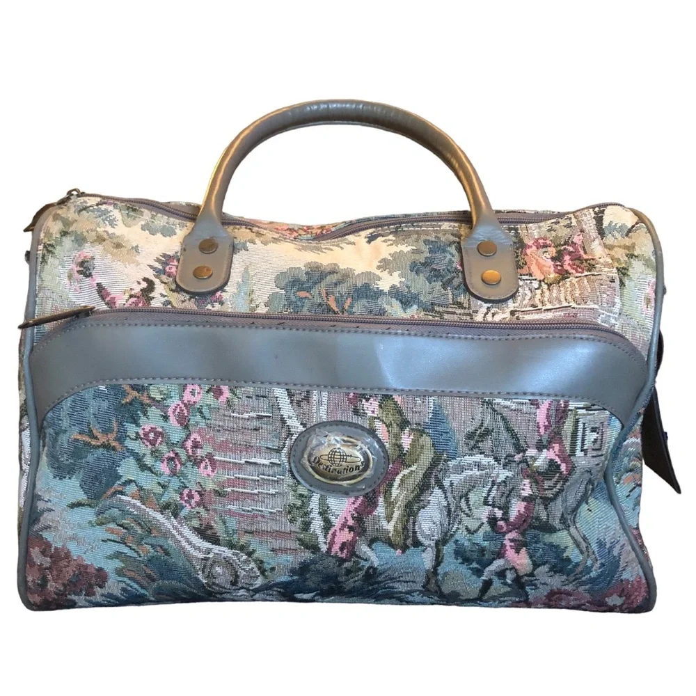 Destinations Tapestry Overnight Travel Bag - Picture 3 of 9